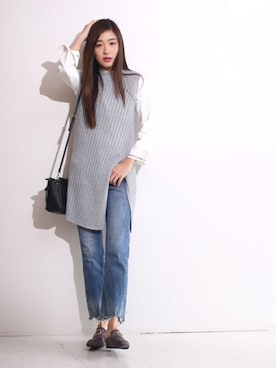 「Bab Bou Jeloud（バブブージュルード）のアイテム」を使った、Bou Jeloudさん（レディース・160cm）の秋コーディネート