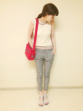 大釜ケリーさん(レディース・165cm)の夏コーディネート