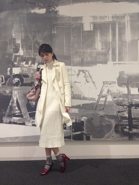 大釜ケリーさん（レディース・165cm）の冬コーディネート