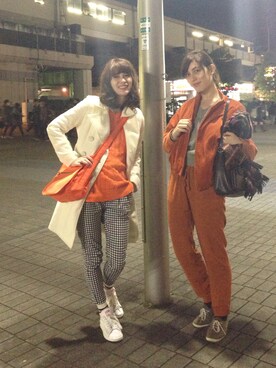 大釜ケリーさん(レディース・165cm)の冬コーディネート