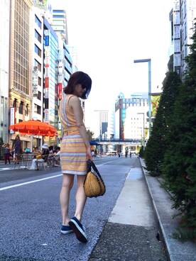 大釜ケリーさん(レディース・165cm)の夏コーディネート