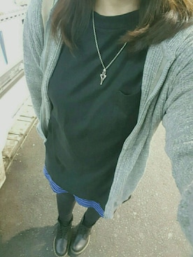 「RED KAP（レッドキャップ）のアイテム」を使った、HuB@さん（レディース・153cm）の秋コーディネート