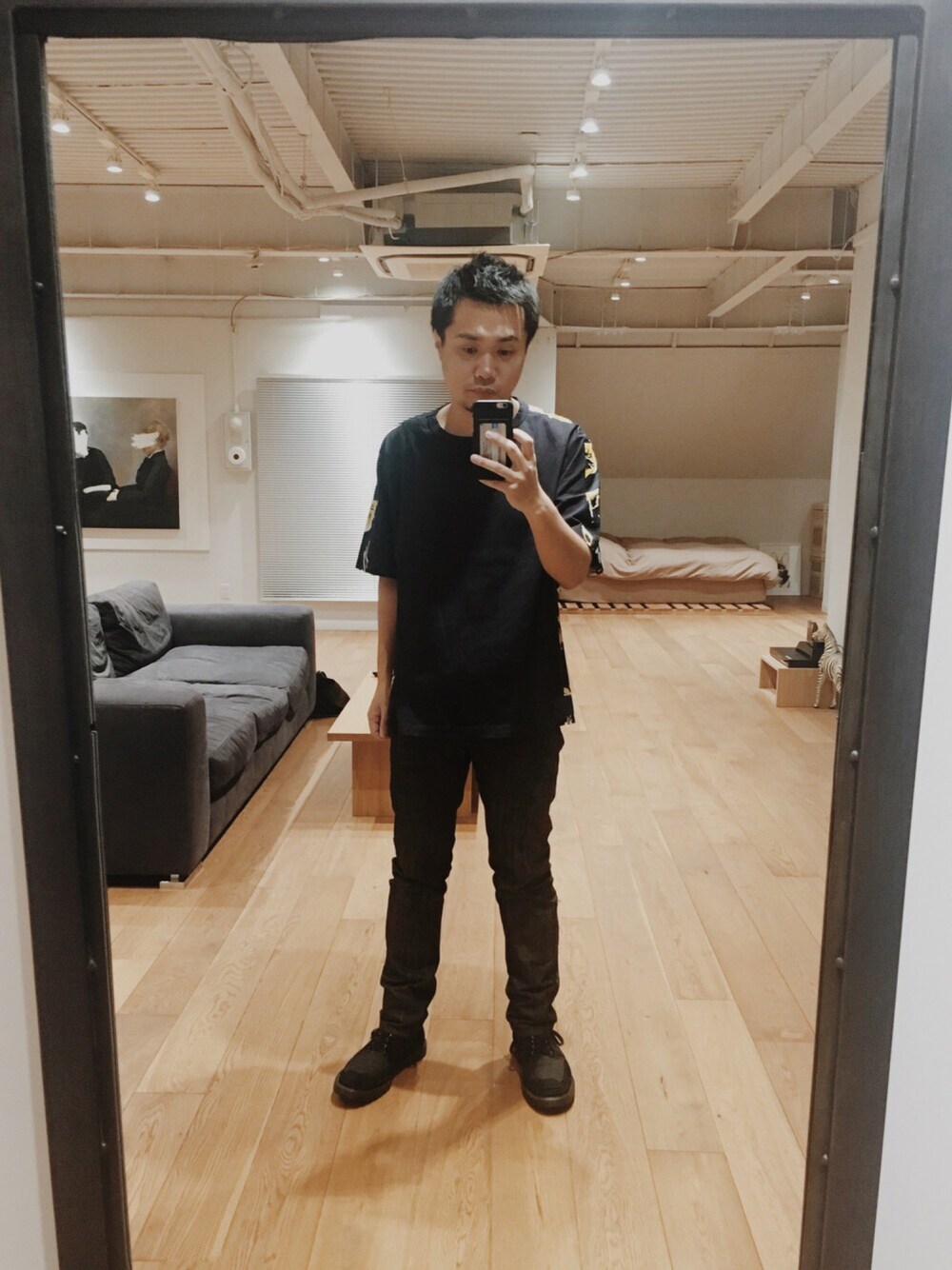 「MARNIのアイテム（Tシャツ/カットソー、ブルー系）」を使った、ユウスケさん（メンズ・168cm）の夏コーディネートの1枚目の写真