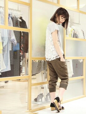 yukaさん（レディース・160cm）の夏コーディネート