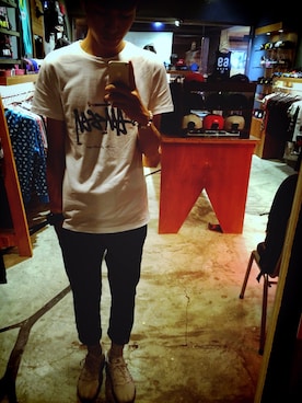 洪祈さん（メンズ・178cm）の夏コーディネート