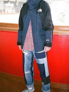 「northface」｜「アイテム（その他アウター）」を使った、mpcntさん（メンズ・175cm）の秋コーディネート