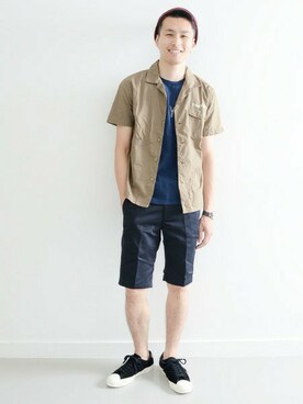kondoさん（メンズ・180cm）の夏コーディネート