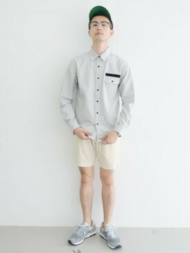 kondoさん（メンズ・180cm）の夏コーディネート