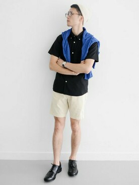 kondoさん（メンズ・180cm）の夏コーディネート
