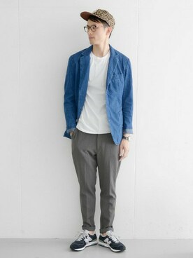 kondoさん(メンズ・180cm)の夏コーディネート