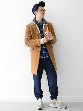 kondoさん（メンズ・180cm）の秋コーディネート