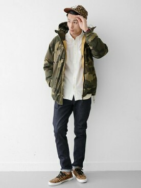 kondoさん（メンズ・180cm）の秋コーディネート