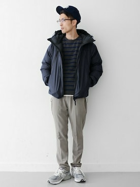 kondoさん（メンズ・180cm）の秋コーディネート