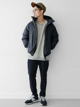 kondoさん（メンズ・180cm）の秋コーディネート