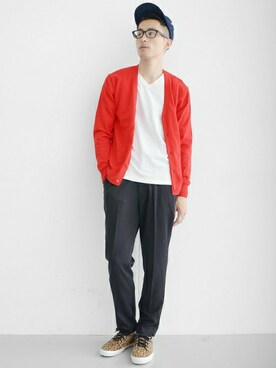 kondoさん（メンズ・180cm）の秋コーディネート