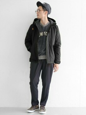 kondoさん(メンズ・180cm)の秋コーディネート