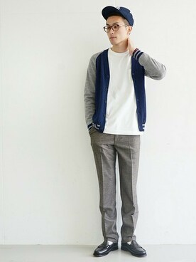「URBAN RESEARCH（アーバンリサーチ）のアイテム（その他シューズ）」を使った、kondoさん（メンズ・180cm）の秋コーディネート
