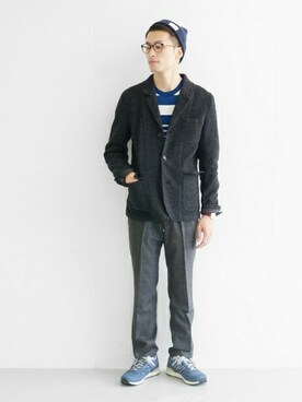 kondoさん(メンズ・180cm)の秋コーディネート