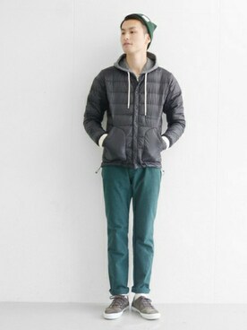 kondoさん（メンズ・180cm）の秋コーディネート