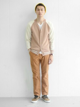 kondoさん（メンズ・180cm）の秋コーディネート