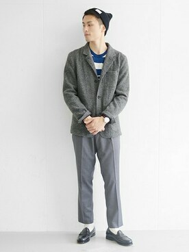 kondoさん(メンズ・180cm)の秋コーディネート