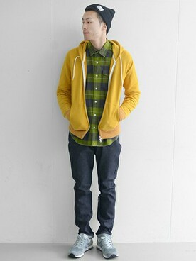 kondoさん（メンズ・180cm）の秋コーディネート