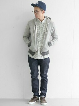 kondoさん(メンズ・180cm)の秋コーディネート