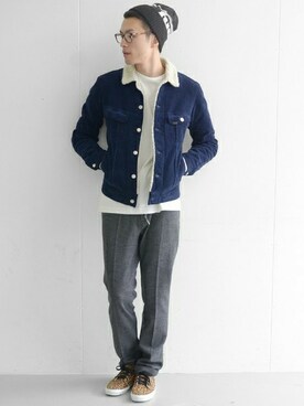 kondoさん(メンズ・180cm)の秋コーディネート