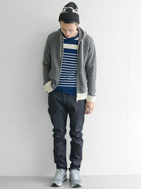 kondoさん（メンズ・180cm）の秋コーディネート