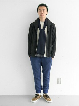 kondoさん(メンズ・180cm)の秋コーディネート