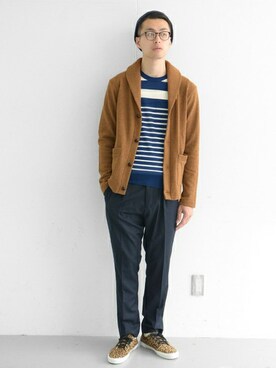 kondoさん(メンズ・180cm)の秋コーディネート