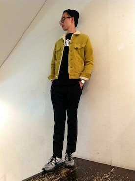 kondoさん（メンズ・180cm）の秋コーディネート