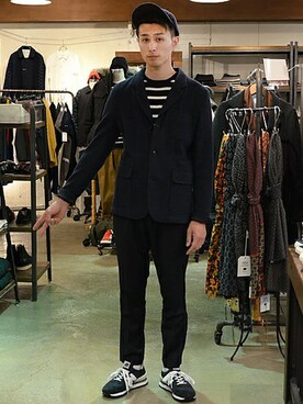 kondoさん（メンズ・180cm）の秋コーディネート