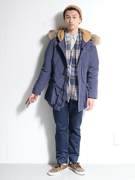 kondoさん(メンズ・180cm)の秋コーディネート