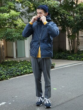kondoさん（メンズ・180cm）の秋コーディネート