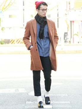 kondoさん(メンズ・180cm)の秋コーディネート