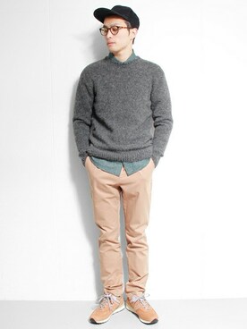 kondoさん（メンズ・180cm）の秋コーディネート