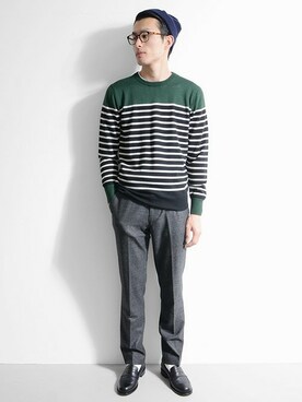 kondoさん（メンズ・180cm）の冬コーディネート