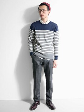 kondoさん（メンズ・180cm）の冬コーディネート