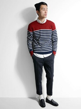 kondoさん（メンズ・180cm）の冬コーディネート