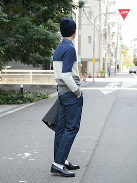 kondoさん（メンズ・180cm）の冬コーディネート