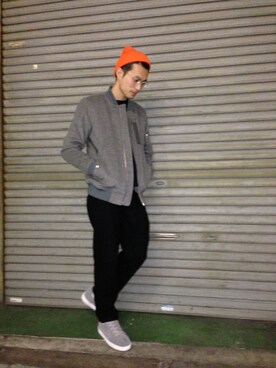 kondoさん（メンズ・180cm）の冬コーディネート