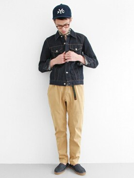 kondoさん（メンズ・180cm）の冬コーディネート