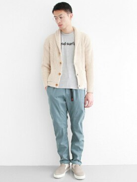 kondoさん（メンズ・180cm）の冬コーディネート