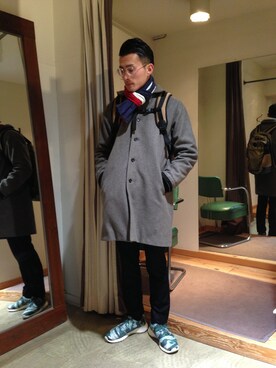 kondoさん（メンズ・180cm）の冬コーディネート