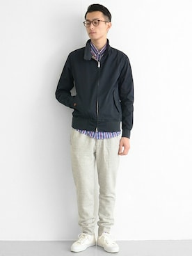 kondoさん（メンズ・180cm）の冬コーディネート