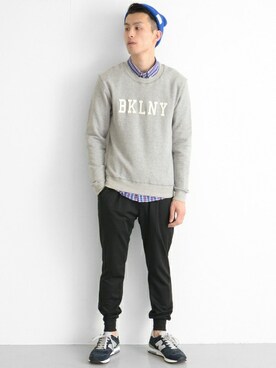 kondoさん（メンズ・180cm）の冬コーディネート