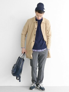 kondoさん（メンズ・180cm）の冬コーディネート