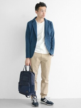 kondoさん（メンズ・180cm）の冬コーディネート