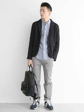 kondoさん（メンズ・180cm）の冬コーディネート